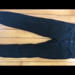 Low Waisted Black Jeans